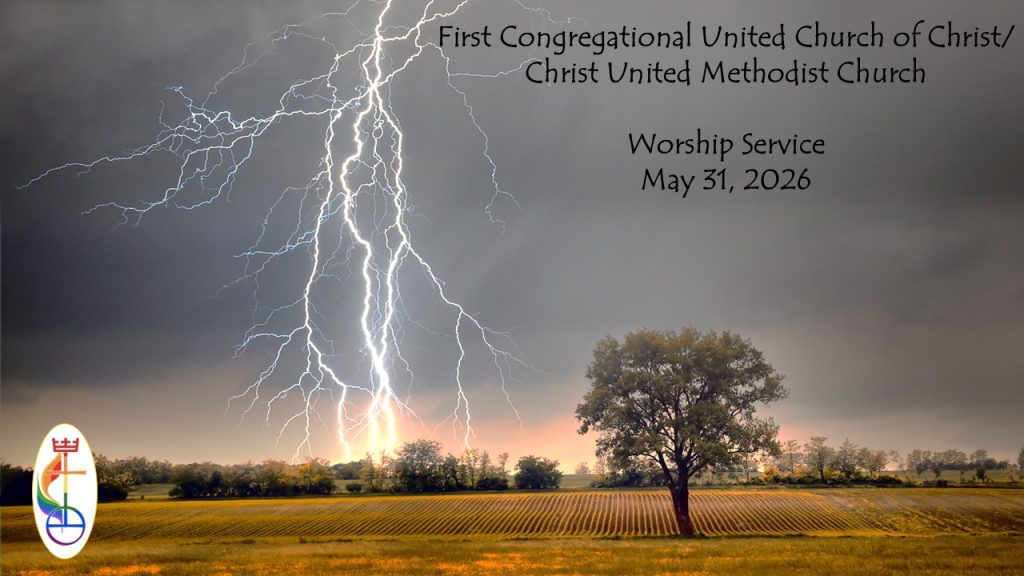 May 31 Worship Bulletin