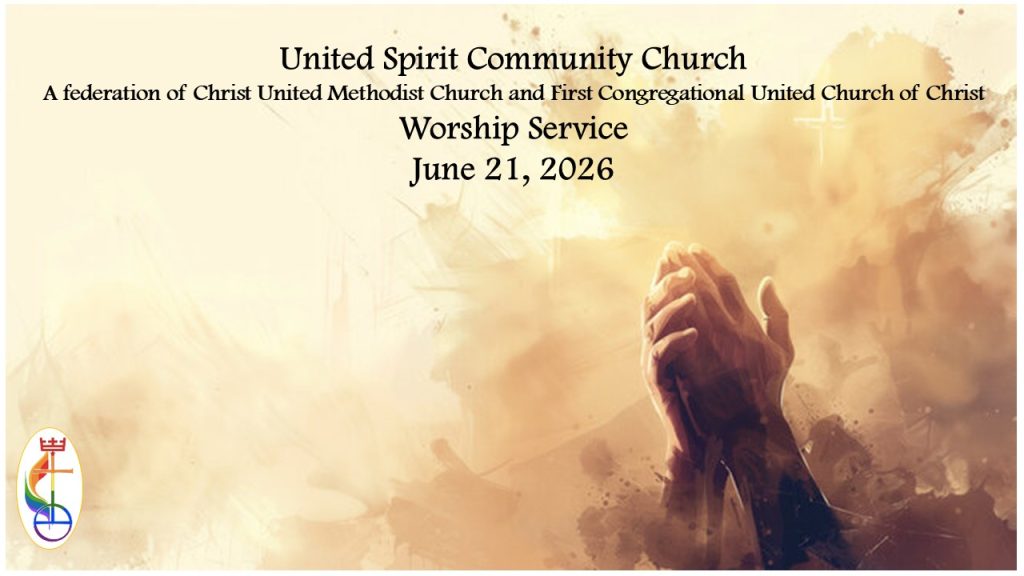 June 21 Worship Bulletin