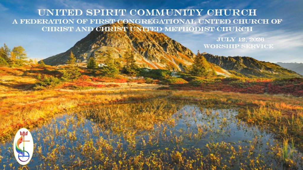 July 12 Worship Bulletin