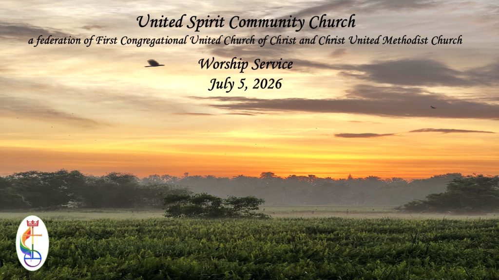 July 5 Worship Bulletin